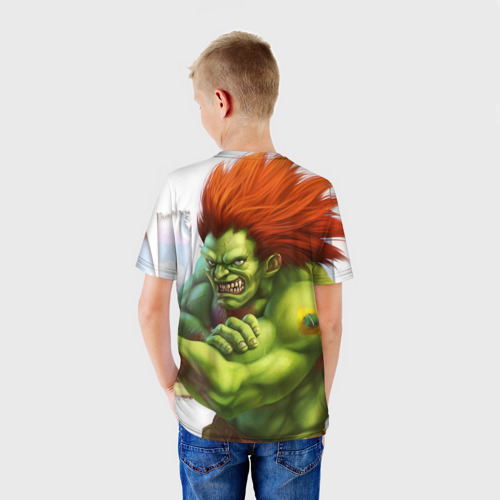 Детская футболка 3D Strongman, цвет 3D печать - фото 4