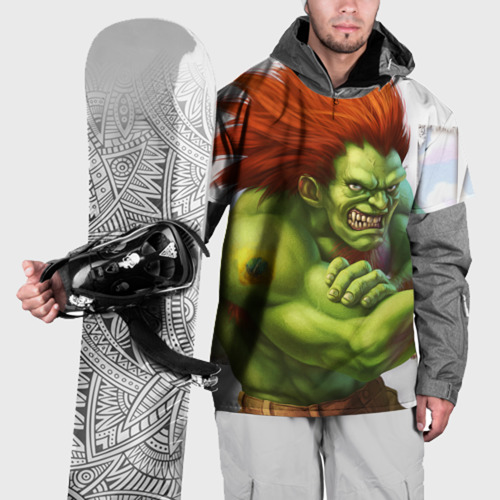 Накидка на куртку 3D Strongman, цвет 3D печать