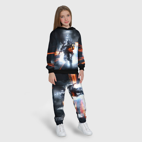 Детский костюм с толстовкой 3D МИРОТВОРЦЫ, цвет черный - фото 5