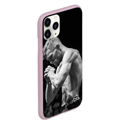Чехол для iPhone 11 Pro матовый Конор Макгрегор 10, цвет розовый - фото 3