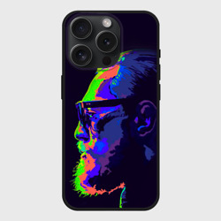 Чехол силиконовый для Apple iPhone 15 Pro матовый Конор Макгрегор 20