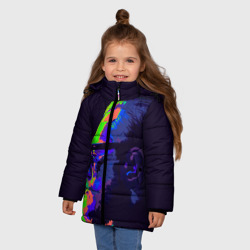 Зимняя куртка для девочек 3D Конор Макгрегор 20 - фото 2