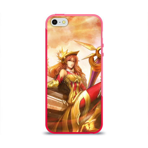 Чехол для iPhone 5/5S глянцевый Леона Фото 01 Чехол для iPhone 5/5S глянцевый Леона Фото 01