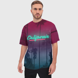 Мужская футболка oversize 3D California - фото 2