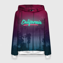 Женская толстовка 3D California