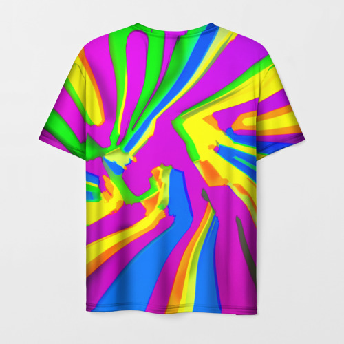 Мужская футболка 3D Tie-Dye, цвет 3D печать - фото 2
