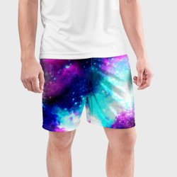 Мужские шорты спортивные Космические краски - фото 2