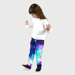 Детские брюки 3D Космические краски - фото 2