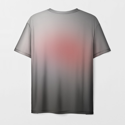 Мужская футболка 3D Red and White, цвет 3D печать - фото 2