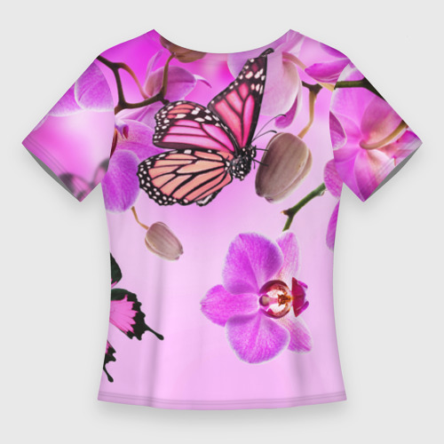 Женская футболка 3D Slim Цвета радости, цвет 3D печать - фото 2