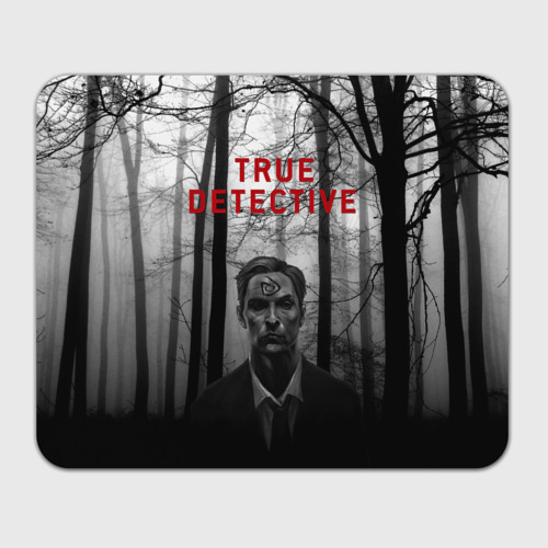 Прямоугольный коврик для мышки True Detective