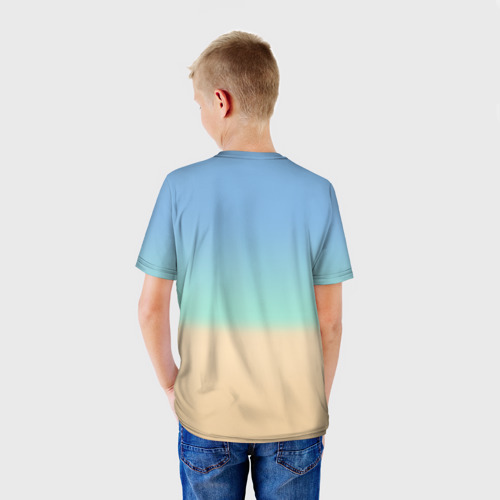 Детская футболка 3D Летний Пикачу, цвет 3D печать - фото 4