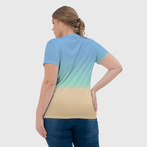 Женская футболка 3D Летний Пикачу - фото 7