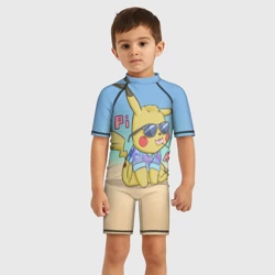 Детский купальный костюм 3D Летний Пикачу - фото 2