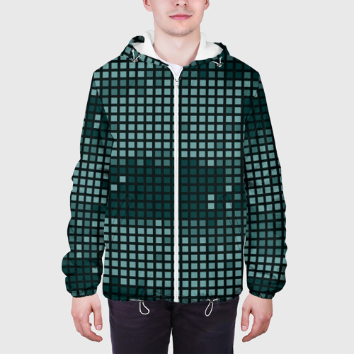 Мужская куртка 3D Кибер камуфляж 3, цвет 3D печать - фото 4