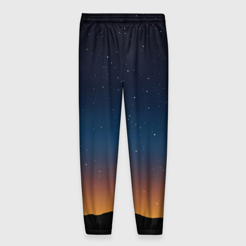 Мужские брюки 3D Звездное небо, цвет 3D печать - фото 2