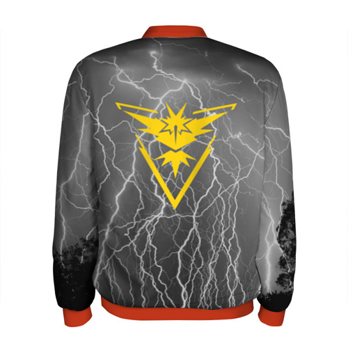 Мужской бомбер 3D Team Instinct Simple Gray, цвет красный - фото 2