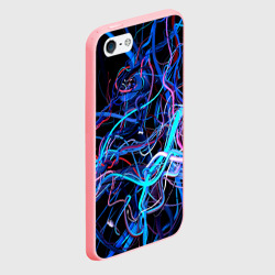 Чехол для iPhone 5/5S матовый Провода - фото 2