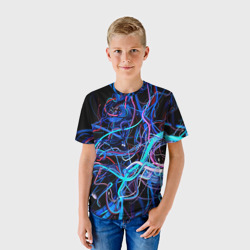 Детская футболка 3D Провода - фото 2