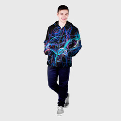 Мужская куртка 3D Провода - фото 2