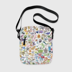 Сумка через плечо 3D Pokemon