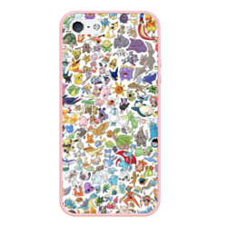 Чехол для iPhone 5/5S матовый Pokemon