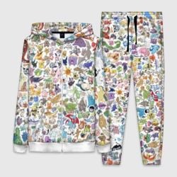 Женский костюм 3D Pokemon