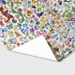 Бумага для упаковки 3D Pokemon - фото 2