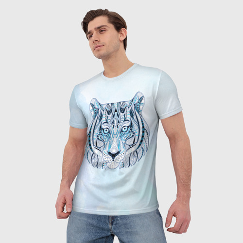 Мужская футболка 3D Тигр - фото 3