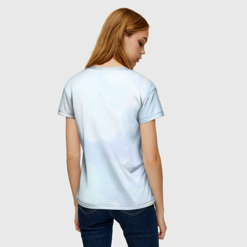 Женская футболка 3D Тигр, цвет 3D печать - фото 4