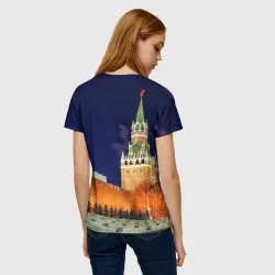 Женская футболка 3D Кремль - фото 4