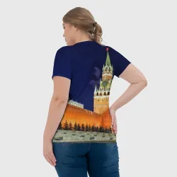 Женская футболка 3D Кремль - фото 7