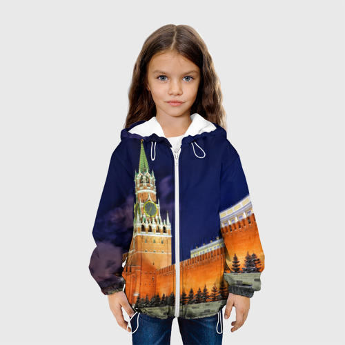 Детская куртка 3D Кремль, цвет белый - фото 4