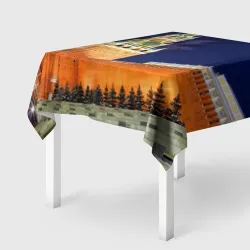 Скатерть 3D Кремль