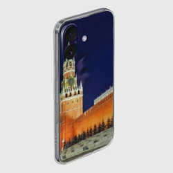 Чехол для iPhone 16 силиконовый с защитой камеры Кремль - фото 2