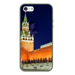 Чехол для iPhone 5/5S матовый Кремль