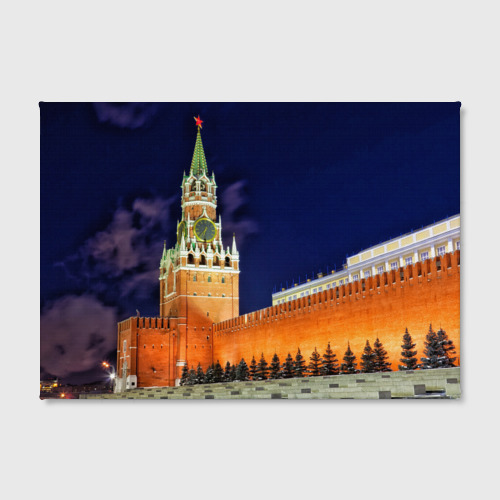 Холст прямоугольный Кремль, цвет 3D печать - фото 2