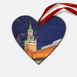 Деревянная игрушка Сердце Кремль