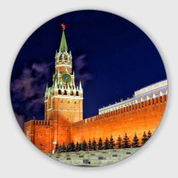 Круглый коврик для мышки Кремль