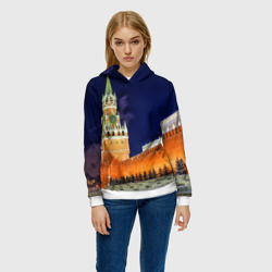 Женская толстовка 3D Кремль - фото 2