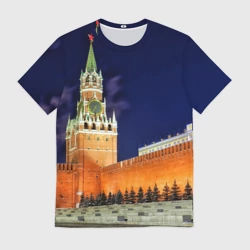 Мужская футболка 3D Кремль