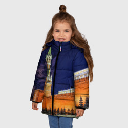 Зимняя куртка для девочек 3D Кремль - фото 2