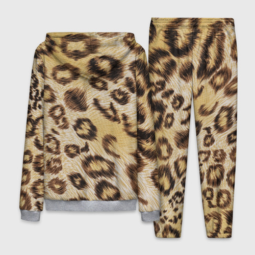 Мужской костюм 3D Леопардовая ткань, цвет меланж - фото 2