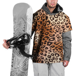 Накидка на куртку 3D Леопардовая шкура