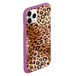 Чехол для iPhone 11 Pro матовый Леопардовая шкура - фото 2