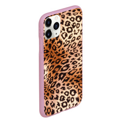 Чехол для iPhone 11 Pro Max матовый Леопардовая шкура - фото 2