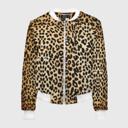 Женский бомбер 3D Гепард шкура
