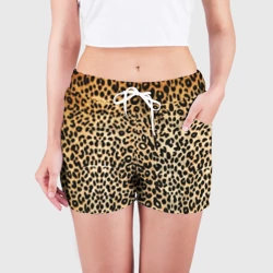 Женские шорты 3D Гепард шкура - фото 2