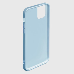 Чехол для iPhone 12 mini с принтом Матрешка для любого человека, вид спереди №4. Цвет основы: голубой