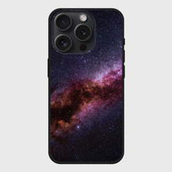 Чехол силиконовый для Apple iPhone 15 Pro матовый Млечный путь